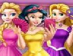 Ariel,Rapunzel,Elsa ve Pamuk Prenses Giydirme