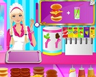 Barbie Hamburger Cafe
