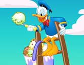 Donald Duck Dondurma Topları