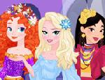 Elsa,Anna ve Jasmine Kızkıza Haftasonu