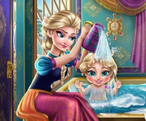 Elsa ile Bebek Bakıcılığı
