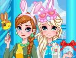 Elsa ve Anna İkili Giydirme 2