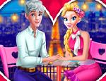 Elsa ve Jack Romantik Yemek