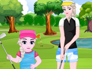 Elsa ve Kızı Golf Modası