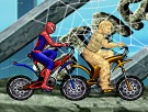 Örümcek Adam Bisiklet Yarışı