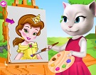 Talking Angela Bebek Belle Boyama