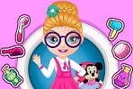 Barbie Bebek Okul Saçları