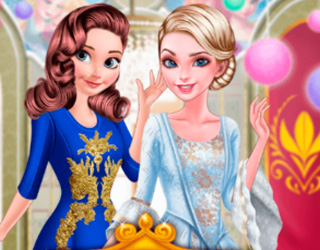 Elsa ve Anna Parti Veriyorlar