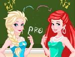 Elsa ve Ariel Yarışıyor