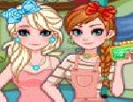 Elsa ve Rapunzel Okula Dönüş Alışverişi
