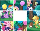 My Little Pony Kaydırmalı Puzzle