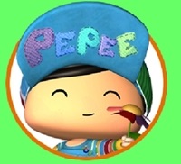 Pepee ve Çiçeği Boyama