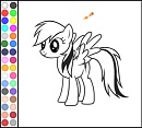 Rainbow Dash Boyama