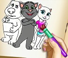 Tom ve Angela Boyama Kitabı
